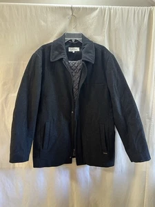 Calvin Klein Giacca Uomo Lana/Poliestere Fodera Trapuntata - NERO - TAGLIA: MED - Foto 1 di 7
