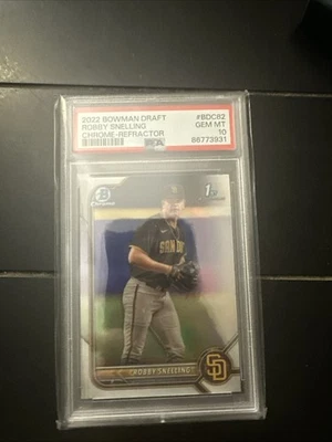Bowman Draft 2022 - Chrome Robby Snelling #BDC-82 (RC) Foto 1 de 2