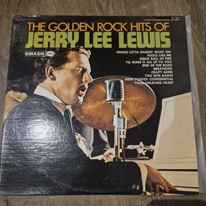 JERRY LEE LEWIS LP The Golden Rock Hits of Jerry Lee 1987 Mercury vinyl - Picture 1 of 2