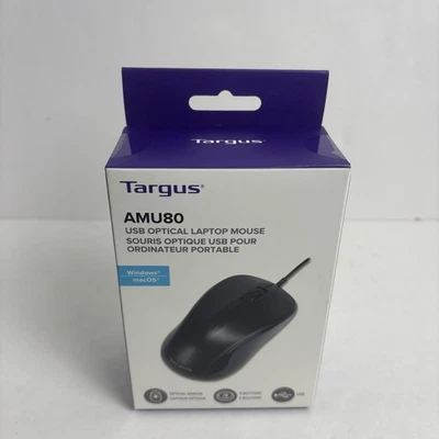Targus AMU80US USB Optical Laptop Mouse - Image 1 of 4