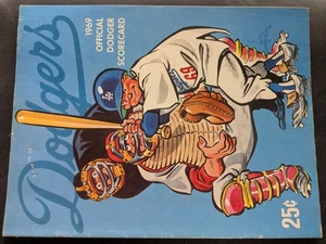 1969 Los Angeles Dodgers Yearbook (FN) - Picture 1 of 3