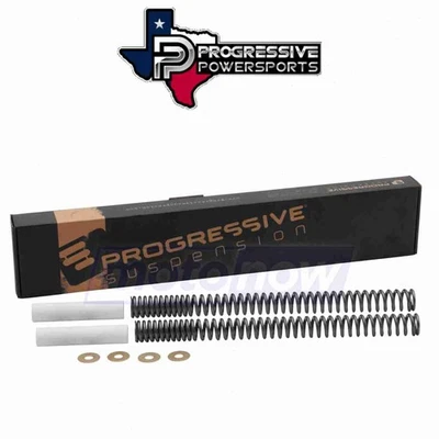 Progressive Suspension Heavy Duty Fork Spring Kit for 2005-2007 Harley qq Foto 1 de 4