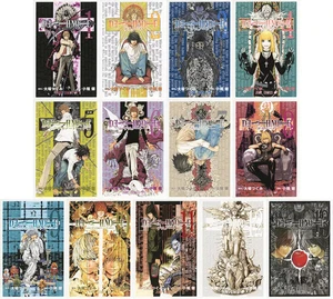 Death Note Exhibition Postcard Set 13pcs Main Visual Cards 10x14.8cm Used - Picture 1 of 14