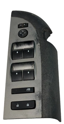 Interruptor de ventana principal del conductor izquierdo Silverado Tahoe Yukon Suburban 07-14 4 puertas GRIS Foto 1 de 4