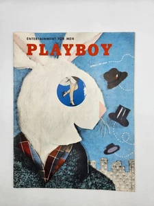 PLAYBOY MAGAZINE APRIL 1954 CENTERFOLD INTACT GOOD CONDITION - Picture 1 of 1