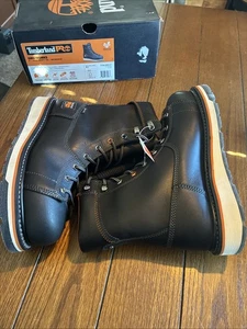 Timberland PRO Gridworks 8" Alloy Safety Toe Work Boot Men Size 8.5 Wide - Picture 1 of 10