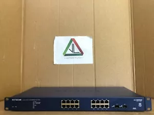 Netgear ProSafe GS716Tv3 with Bracket Netgear GS716T v3 16-Port Switch (Inc VAT) - Picture 1 of 7