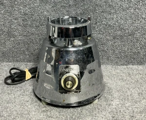 Osterizer Deluxe Blender Motor Base 5000-28 π 2-Speed Chrome Stainless Steel β - Picture 1 of 14