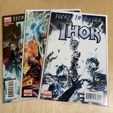 SECRET INVASION: THOR #1 2 3 Complete Set | Marvel Comics | NM | DISNEY+