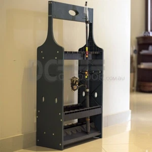 16 Fishing Rod Rack Rod Stand - Floor Storage Stand - Picture 1 of 3