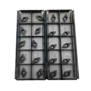 20-teilig DCMT070204 PM DCMT21,51-PM ZM4225 Hartmetalleinsatz Wendeschneidplatte CNC-Werkzeug - Bild 1 von 3