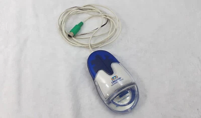 Vintage Crestor Aqua Computer Mouse PS2 Trackball Liquid Filled Drug Rep Promo - Image 1 of 4