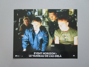 SAM NEILL LAURENCE FISHBURNE ""EVENT HORIZON"" PAUL W. S. ANDERSON LOBBY CARD LB2