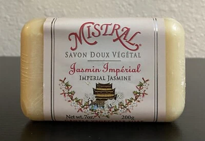 Jabón francés Mistral Classic jazmín imperial 7 oz Foto 1 de 4