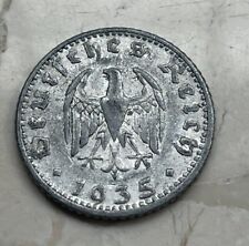 1935 D Germany 50 Reichspfennig