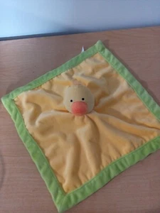 Tiddliwinks Yellow Duck Lovey Security Blanket Blankie Blanky - Picture 1 of 6