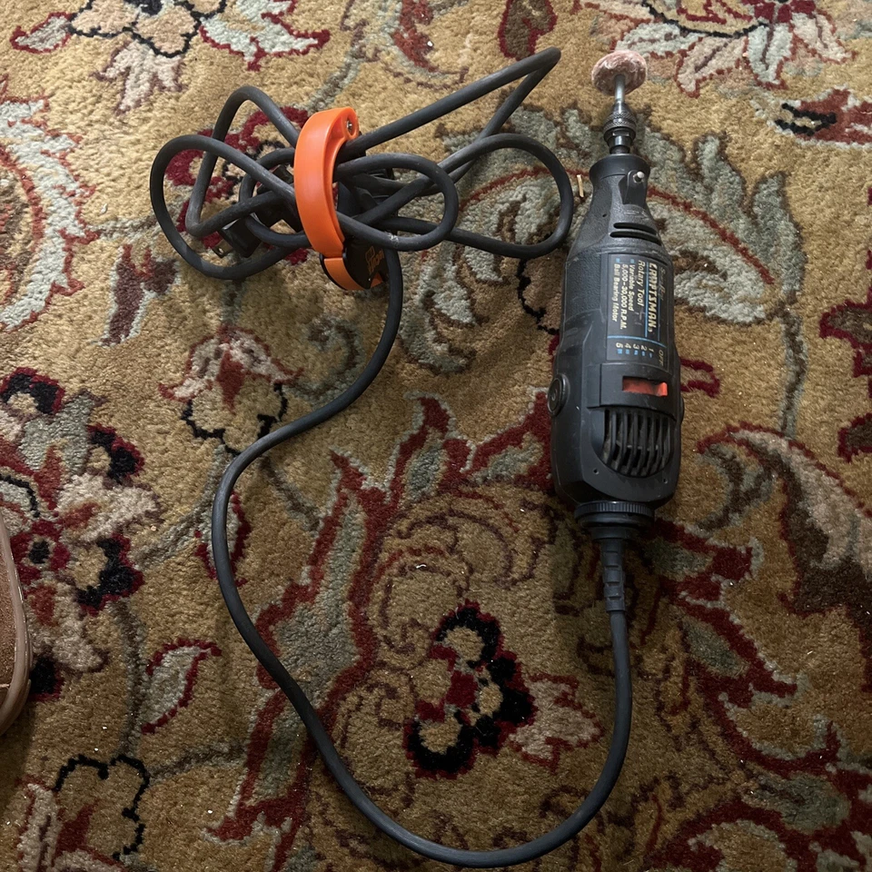 Sears Craftsman 572.610830 Variable Speed Rotary Tool Single Speed Tested Corded - Image 1 of 1