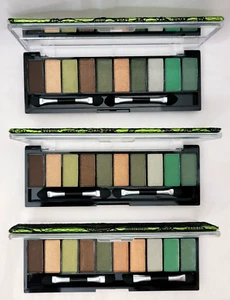 3 pk palette HARD CANDY Top Ten Eyeshadow Collection GREEN WITH ENVY 526 - Picture 1 of 2