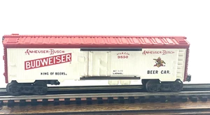 Vintage Lionel Budweiser King of Beers Reefer 9850 White in Original Box - Picture 1 of 5