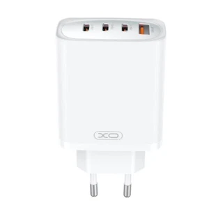 Chargeur mural XO CE23 PD 65W 3x USB-C 1x USB blanc - Photo 1 sur 3