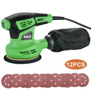Levigatrice Roto Orbitale 280W Levigatore Rotorbitale con Aspiratore + 12 Dischi - Foto 1 di 5