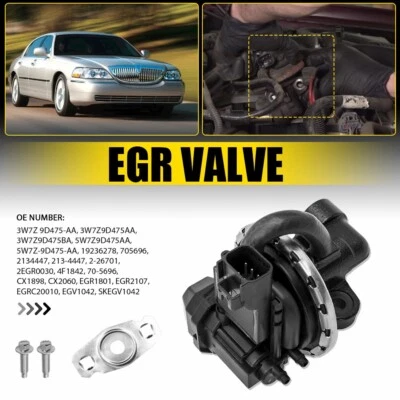 Válvula EGR para Ford Crown Victoria 2003-2011 3W7Z9D475AA 3W7Z9D475BA CX1898 EOOH Foto 1 de 4