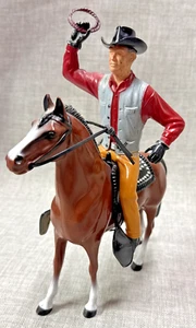 1960's Hartland Ward Bond as Seth Adams 800 series 8" Western Rider no gun READ - Picture 1 of 10