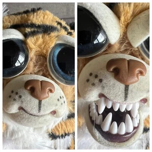Feisty Pets Tiger Jagged-Edge Jennifer Soft and Cute Stuffed Toy With Tag Rare - Picture 1 of 16