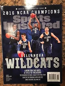 Sports Illustrated 2016 Villanova Wildcats NCAA Champions numero commemorativo SI - Foto 1 di 3