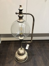 Vintage Gass Style Battery Operated Lamp 57cm High