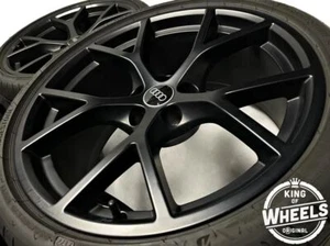 ORIGINAL AUDI 19 ZOLL A3 S3 RS3 8Y FELGEN RIMS SOMMER TYRES SCHWARZ RDK RS OEM - Bild 1 von 22