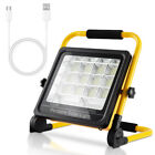 Akumulator LED Naświetlacz Reflektor budowlany Oświetlenie Solar 50W-100W Żółta Akumulator Lampa ręczna