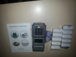 EC Gerät Xentissimo Terminal GSM/GPRS Kassengerät Payment Zahlungsgerät Rollen11 - Bild 1 von 9