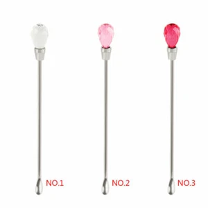 Gel Mini Little Stir stirring spoon stone mixing tool nail practice tip holder - Picture 1 of 2
