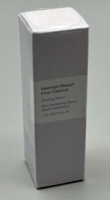 Meaningful Beauty Glowing Serum Cindy Crawford .5 oz New Sealed - Image 1 of 4