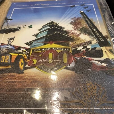 2006 INDIANAPOLIS 500 OFFICIAL PROGRAM   NICE SOUVENIR WITH COVER - Image 1 of 4