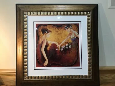 Charles Lee Embellished Giclee Framed Print Signed Limited Edition “Sisterhood" - Image 1 of 4