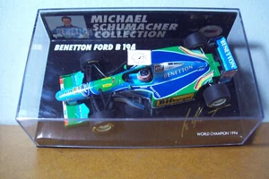 1/43 MINICHAMPS MICHAEL SCHUMACHER Nr 13 BENETTON FORD B194 1994 WORLD CHAMPION - Picture 1 of 6