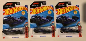 2025 HOT WHEELS WILLIAMS RACING FORMULA 1 F1 LOT OF 3 CASE E NEW - Picture 1 of 3