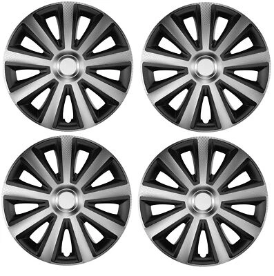 4x Wheel Trims Hub Caps 16" Covers fits Citroen C1 C2 C3 C4 Saxo - Image 1 of 3
