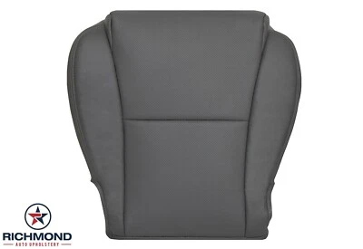 For 2004-2008 Toyota Camry Solara -Driver Side Bottom Leather Seat Cover Dk Gray - Image 1 of 4