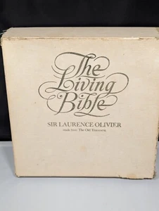 The Old Testament THE LIVING BIBLE Laurence Olivier reads 12 LP Box Set Mercury - Picture 1 of 8