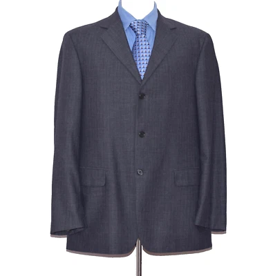 NWT John Varvatos Pinstriped Men's Soft Blazer Jacket Wool Sport Coat Size 42-R - Image 1 of 4