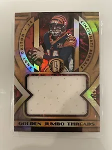 2018 GOLD STANDARD JUMBO PATCH ANDY DALTON BENGALS TCU GJ-6 /125 - Picture 1 of 2