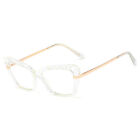 Luxury Tr90 Cat Eye Glasses Frames Spring Hinges Reading Glasses Readers N