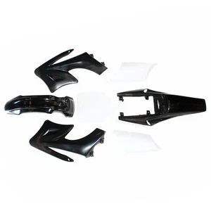 BLACK APOLLO ORION Plastics Guard Fender Fairing 125cc 250cc PIT PRO Dirt Bike - Picture 1 of 12