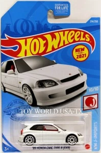 2021 Hot Wheels #214 HW J-Imports '99 Honda Civic Type R (EK9) - Picture 1 of 2
