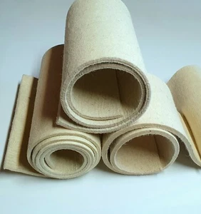 Filz FILZSTÜCKE - 1 KG , 100% Schurwolle Wollfilz Natur 2 3 4 5 6 8 10 mm - Bild 1 von 1