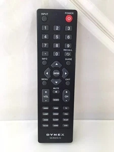 Dynex OEM DX-RC01A-12 TV Remote Control for DX40L261A12 DX42E250A12 DX46L260A12 - Picture 1 of 4