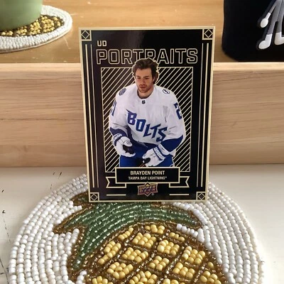 Brayden Point 2022-23 Series 1 UD Portraits #P-5 - Tampa Bay Lightning - Image 1 of 2